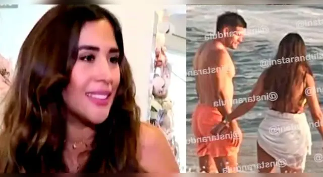 Melissa Paredes aclaró las cosas tras el ampay del fin de semana.