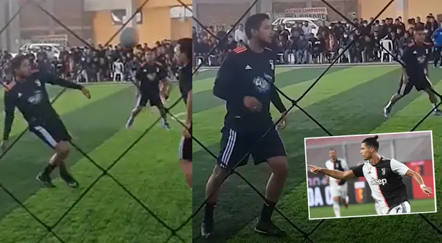 Reimond Manco, exseleccionado peruano, captó la atención en las redes sociales.