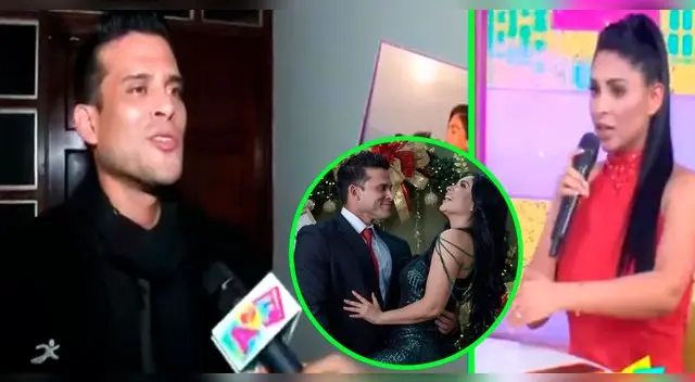 Pamela Franco estuvo por primera vez en Amor y Fuego hoy miércoles 22 de diciembre.