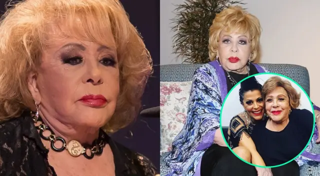 La madre de Alejandra Guzmán, Silvia Pinal, llegó al centro médico gracias a sus familiares. La madre de Alejandra Guzmán, Silvia Pinal, llegó al centro médico gracias a sus familiares.