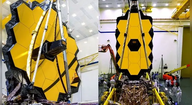 El telescopio James Webb estará en órbita alrededor del Sol a comparación del telescopio Hubble que esta alrededor de la tierra. El telescopio James Webb estará en órbita alrededor del Sol a comparación del telescopio Hubble que esta alrededor de la tierra.