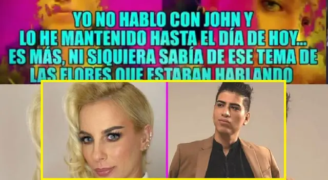 Dalia Durán demiente que haya recibido flores de John Kelvin por su cumpleaños. Dalia Durán demiente que haya recibido flores de John Kelvin por su cumpleaños.