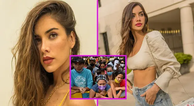 Korina Rivadeneira envía mensaje a pueblo peruano y venezolano. Korina Rivadeneira envía mensaje a pueblo peruano y venezolano.