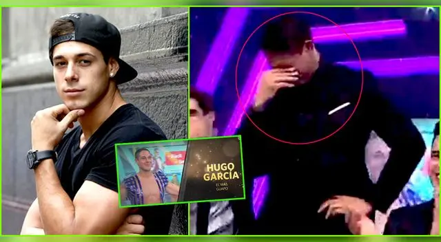 Hugo garcía se emocionó al ser elegido como uno de los chicos más 'guapos'.