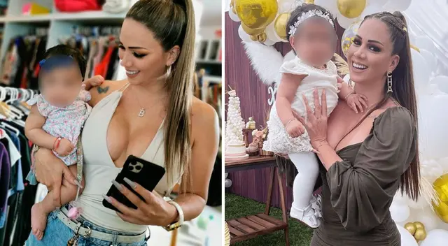 Melissa Klug aprovecha en pasar tiempo con su nieta Xianna antes de noche buena.