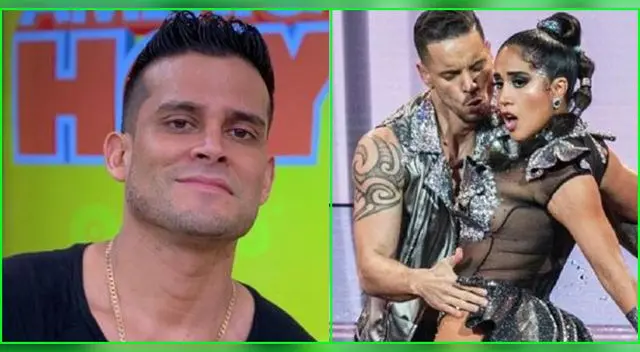 Christian Dominguez habla sobre su excompañera, Melissa Paredes.