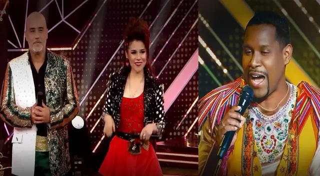 El popular Edsón Dávila canto junto a Ruby Palomino y Marco Romero el villancico "Noche de Paz".