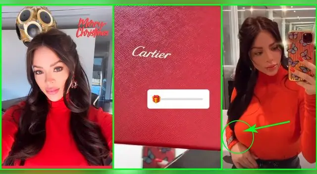 Sheyla Rojas no deja de presumir sus costosos regalos de Navidad.