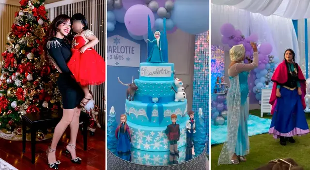 Lesly Castillo tiró la casa por la ventana por el cumple de su hija. Lesly Castillo tiró la casa por la ventana por el cumple de su hija.