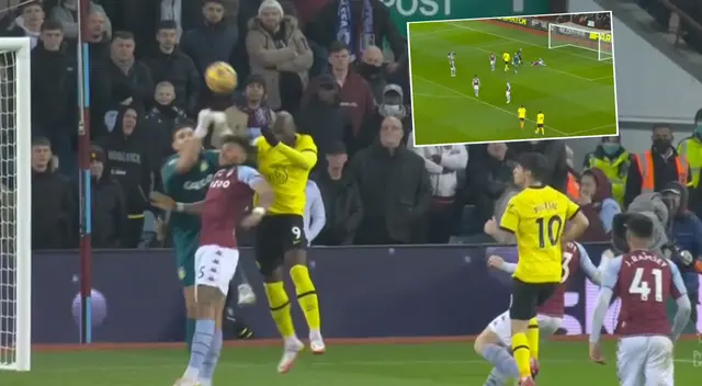 Emiliano Martínez salió con todo en el Aston Villa vs Chelsea.