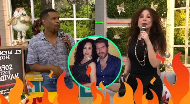 Edson Dávila felicitó a Ethel Pozo por su compromiso y le lanzó un sablazo a Janet Barboza por Miguel Bayona.