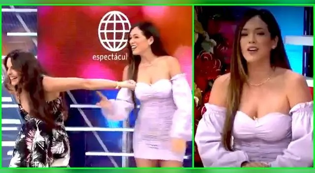 Jazmín Pinedo se presentó en 'Más espectáculos'. Jazmín Pinedo se presentó en 'Más espectáculos'.