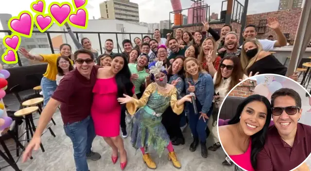 Maricarmen celebra sin sus amigas de Mujeres al Mando. Maricarmen celebra sin sus amigas de Mujeres al Mando.