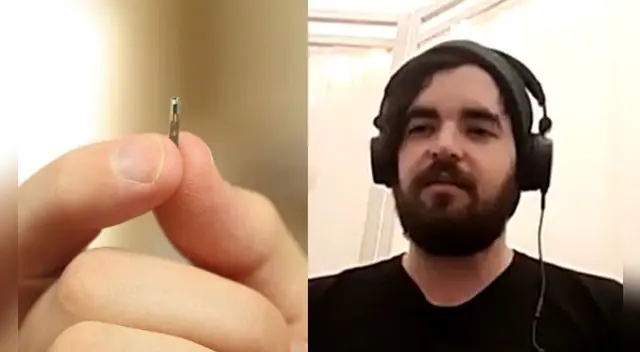 El mexicano brindó detalles tras la implantación del microchip en su cuerpo.