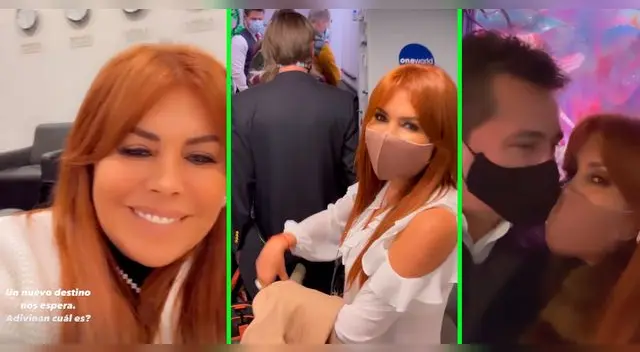 Magaly Medina se mostró emocionada de anunciar cuál será su destino para fines de 2021 e inicios de 2022.