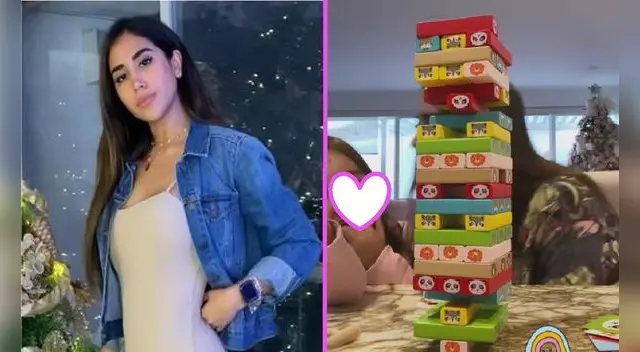 Melissa Paredes enternece junto a su pequeña.