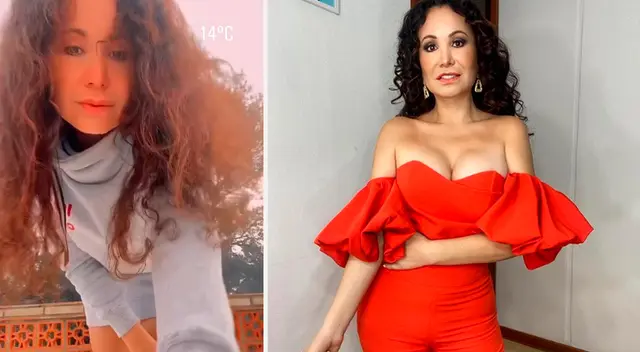 Janet Barboza disfruta de sus vacaciones en España.