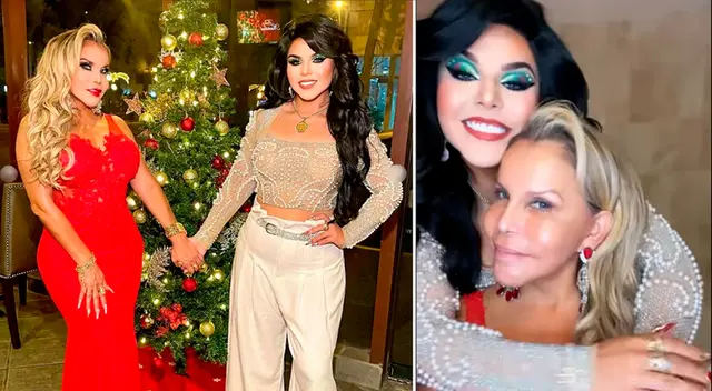 Génnesis Hurtados impacta con maquillaje a su mamá.