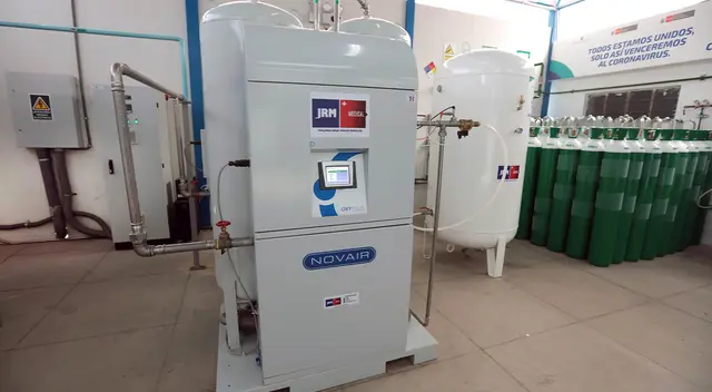 Nuevo generador de oxígeno. Nuevo generador de oxígeno.