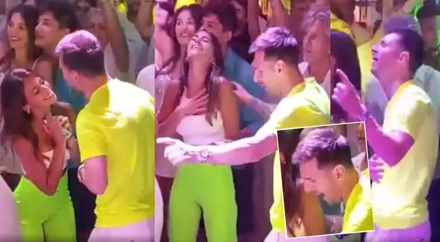 Lionel Messi y Antonella Roccuzzo se robaron las miradas en una fiesta en Rosario. Lionel Messi y Antonella Roccuzzo se robaron las miradas en una fiesta en Rosario.