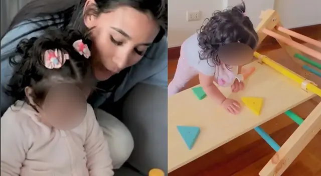 Samahara Lobatón muestra su crianza Montessori. Samahara Lobatón muestra su crianza Montessori.