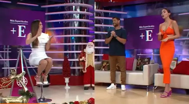 Más espectáculos debutó en la pantalla de América TV y contó con el regreso triunfal de Jazmín Pinedo, así como con la pareja de Natalie Vértiz y Yaco Eskenazi.