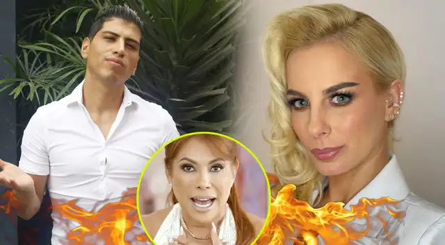 Dalia Durán desmiente versión de Magaly Medina. Dalia Durán desmiente versión de Magaly Medina.