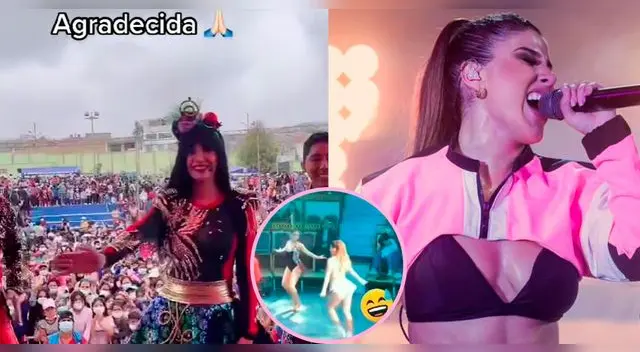 Rosángela Espinoza recibió más público que uno de los conciertos de Yahaira Plasencia. Rosángela Espinoza recibió más público que uno de los conciertos de Yahaira Plasencia.