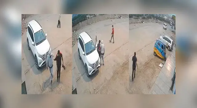 delincuentes encañonan a hombre y se llevan su camioneta delincuentes encañonan a hombre y se llevan su camioneta