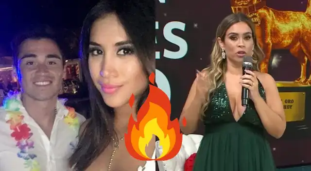 Melissa Paredes y Rodrigo Cuba fueron premiados en América Hoy, y sus ahora excompañeros no dejaron de opinar, bromeándole a Ethel Pozo en el proceso.