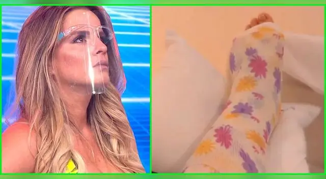 Alejandra Baigorria sufre por su pie y los rezagos de la operación.