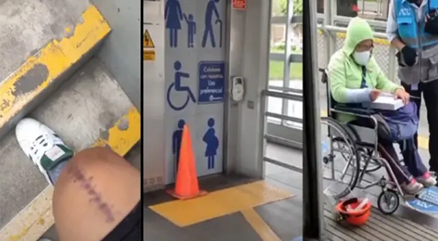 Afectados por ascensores malogrados sufren a diario al trasladarse por estaciones. Afectados por ascensores malogrados sufren a diario al trasladarse por estaciones.