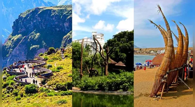 Dsfruta de la costa, sierra y selva que ofrece neustro país.