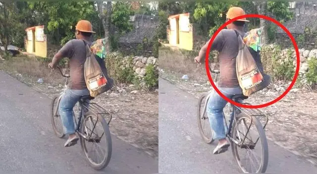 Para llorar. El hombre no dudo ni un segundo en ir a comprar el regalo de su pequeña tras recibir el pago.