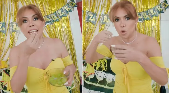 Magaly Medina confiesa sus cábalas.