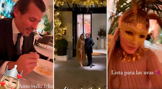 Jessica Newton y su esposo ya recibieron el 2022.