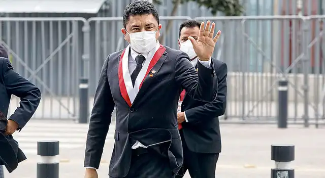 Guillermo Bermejo, congresista de la República y exintegrante de la bancada oficial Perú Libre