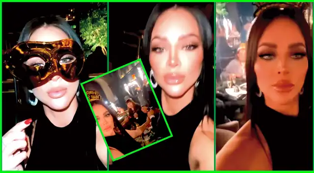 Sheyla Rojas disfruta de su fiesta de Año Nuevo en México.