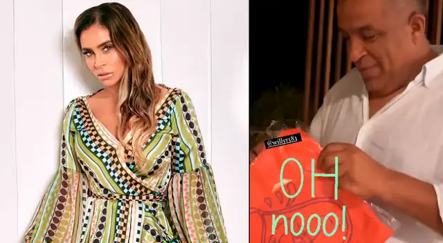 Ethel Pozo se pone incómoda en Año Nuevo.