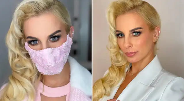 Dalia Durán se muestra sensible en Año Nuevo.
