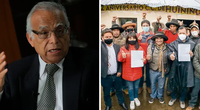 Aníbal Torres destacó el diálogo entre las autoridades del Gobierno, las comunidades campesinas y los representantes de la empresa minera.