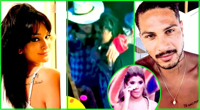 Paolo Guerrero llena en elogios a Daniela Darcourt. Paolo Guerrero llena en elogios a Daniela Darcourt.