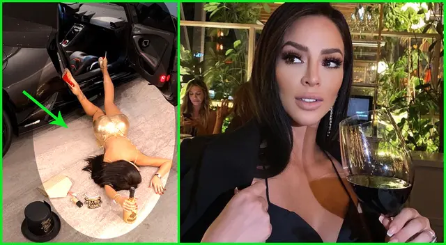 Sheyla Rojas compartió cómo quedó tras celebraciones de fin de año.