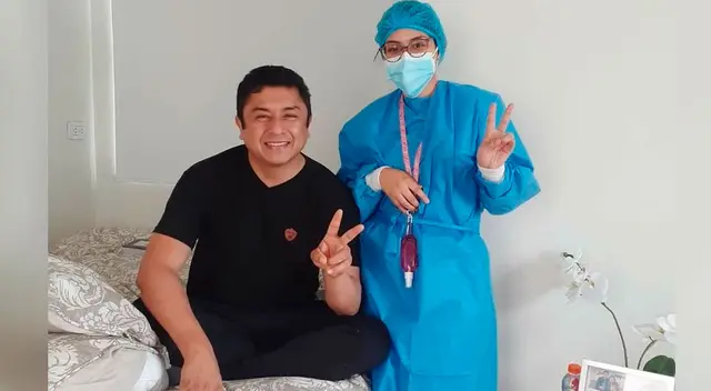 Guillermo Bermejo dio a conocer en su cuenta de Twitter que fue dado de alta tras vencer a la COVID-19.