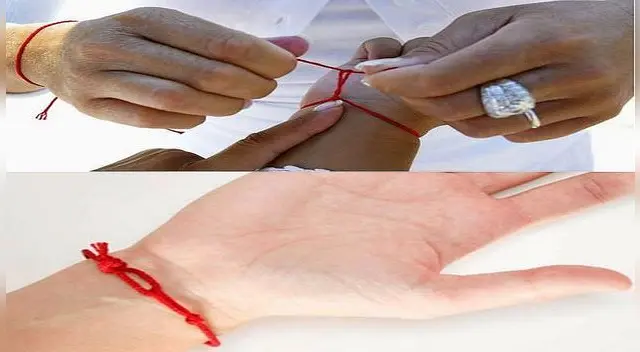 Aprende a hacer una pulsera de hilo rojo contra el mal de ojo. Aprende a hacer una pulsera de hilo rojo contra el mal de ojo.