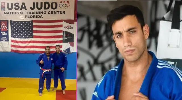 Said Palao orgulloso de representar al Perú en campeonato de Judo. Said Palao orgulloso de representar al Perú en campeonato de Judo.