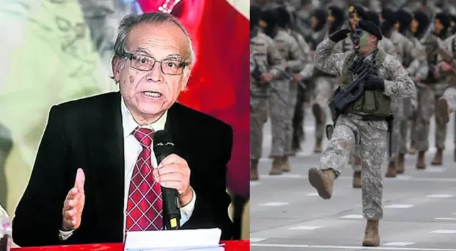 Ministro de Justicia habló sobre eventual intervención de las Fuerzas Armadas. Ministro de Justicia habló sobre eventual intervención de las Fuerzas Armadas.