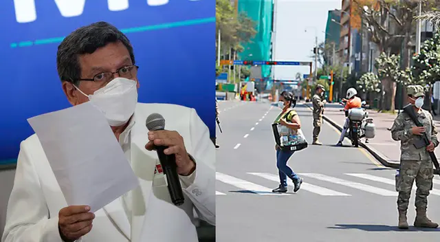 Ministro Cevallos responde tras la consulta de una cuarentena