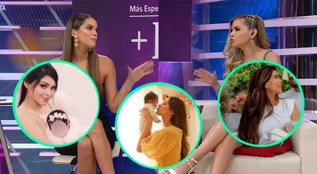 Las conductoras de Más Espectáculos se pronunciaron sobre todas las figuras de la farándula que se volvieron mamás, y les echaron flores EN VIVO.