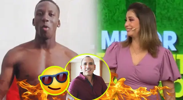 Karla Tarazona enamoradísima de Rafael Fernández.